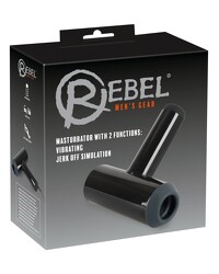 Masturbator „With 2 Functions?? mit Vibration und Handjob-Simulation